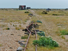 
Line 4, Dungeness fish tramways, June 2013